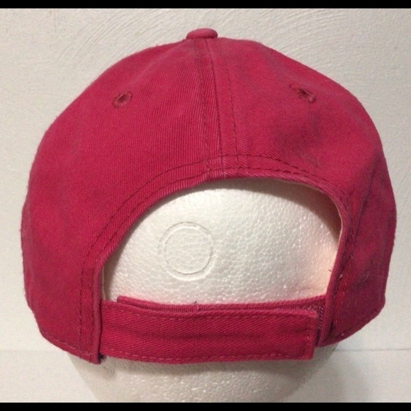 𝅺disney ESPN Ladies One-size Hat Pink Baseball Cap - Picture 5 of 7